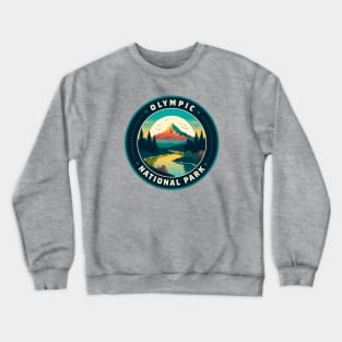 Olympic National Park Crewneck Sweatshirt